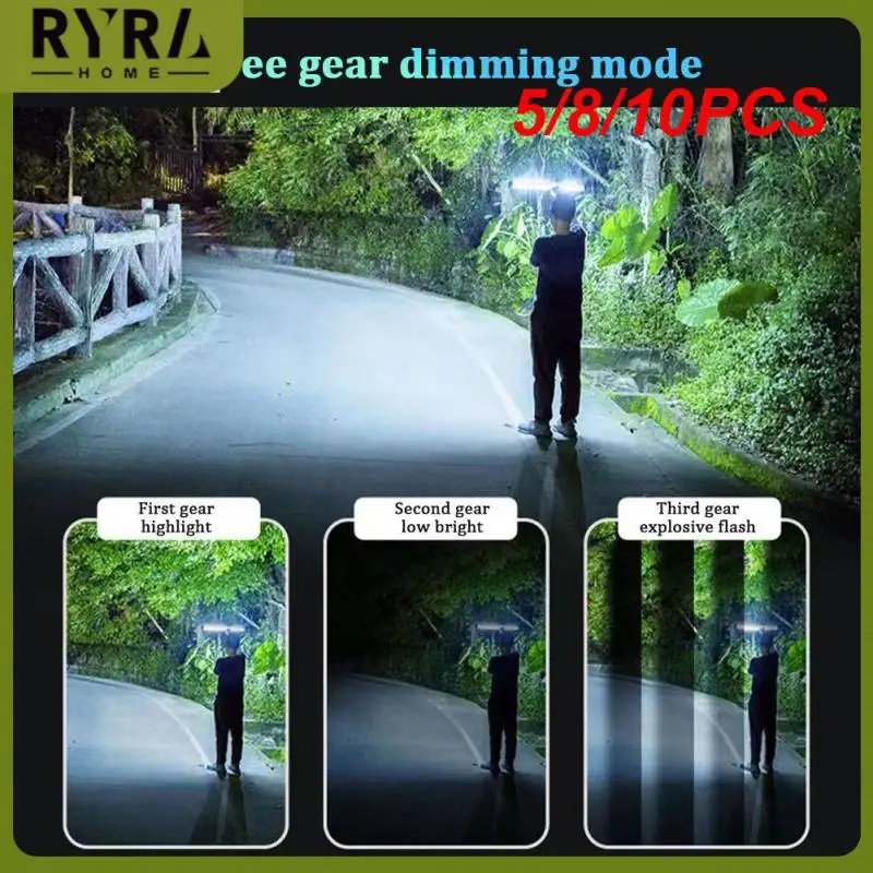 5/8/10PCS Rechargeable Night Light Outdoor Work Light Portable Led Emergency Lights Usb Lamp Indoor Outdoor Lighting Waterproof
5/8/10PCS Rechargeable Night Light Outdoor Work Light Portable Led Emergency Lights Usb Lamp Indoor Outdoor Lighting Waterproof