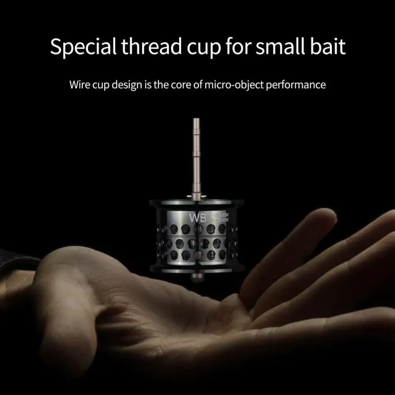Chi Blade WB Water Drop Fishing Reel 8.5CM Short-axis Rocker Arm N48 Magnetic Brake 6.3:1 Speed 12+1 Axis Bearings Fishing Wheel
Chi Blade WB Water Drop Fishing Reel 8.5CM Short-axis Rocker Arm N48 Magnetic Brake 6.3:1 Speed 12+1 Axis Bearings Fishing Wheel