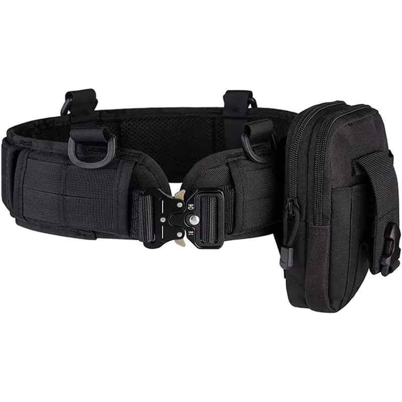 Tactical Battle Belt Hunting MOLLE Men Battle Belt Set War Belt Military Inner Waist Belt with Phone Tool Bag for Shooting
Tactical Battle Belt Hunting MOLLE Men Battle Belt Set War Belt Military Inner Waist Belt with Phone Tool Bag for Shooting