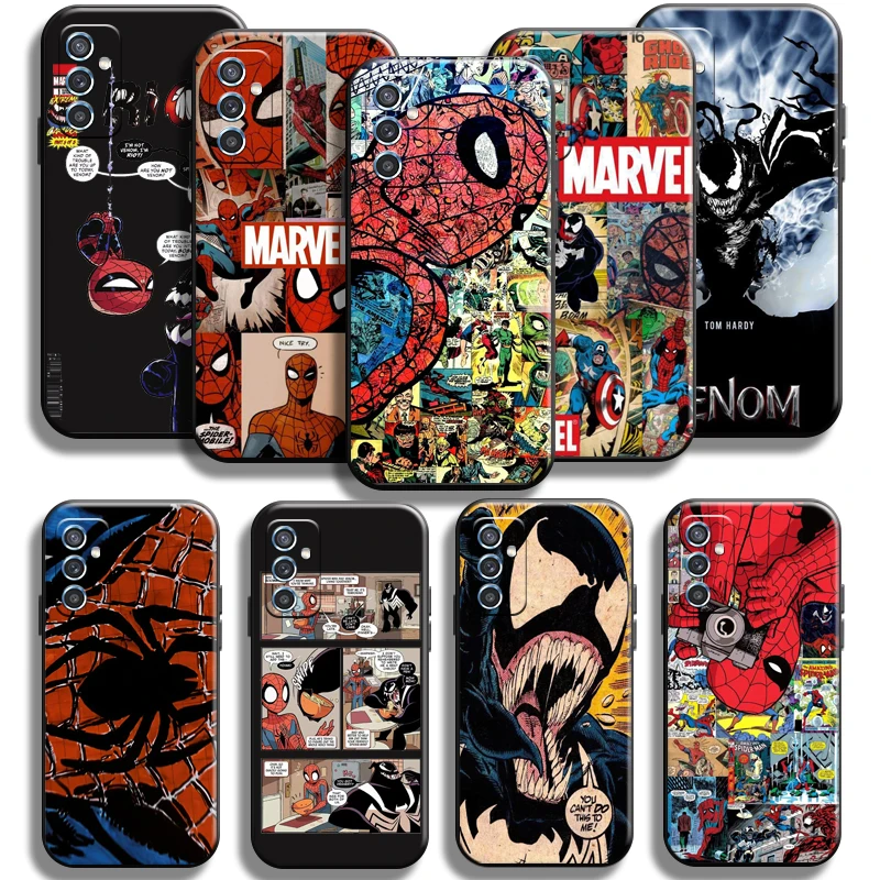 Comics Spiderman Venom For Samsung Galaxy M52 Phone Case Cover Funda Coque Black Shell Full Protection Cases Soft Carcasa
Comics Spiderman Venom For Samsung Galaxy M52 Phone Case Cover Funda Coque Black Shell Full Protection Cases Soft Carcasa