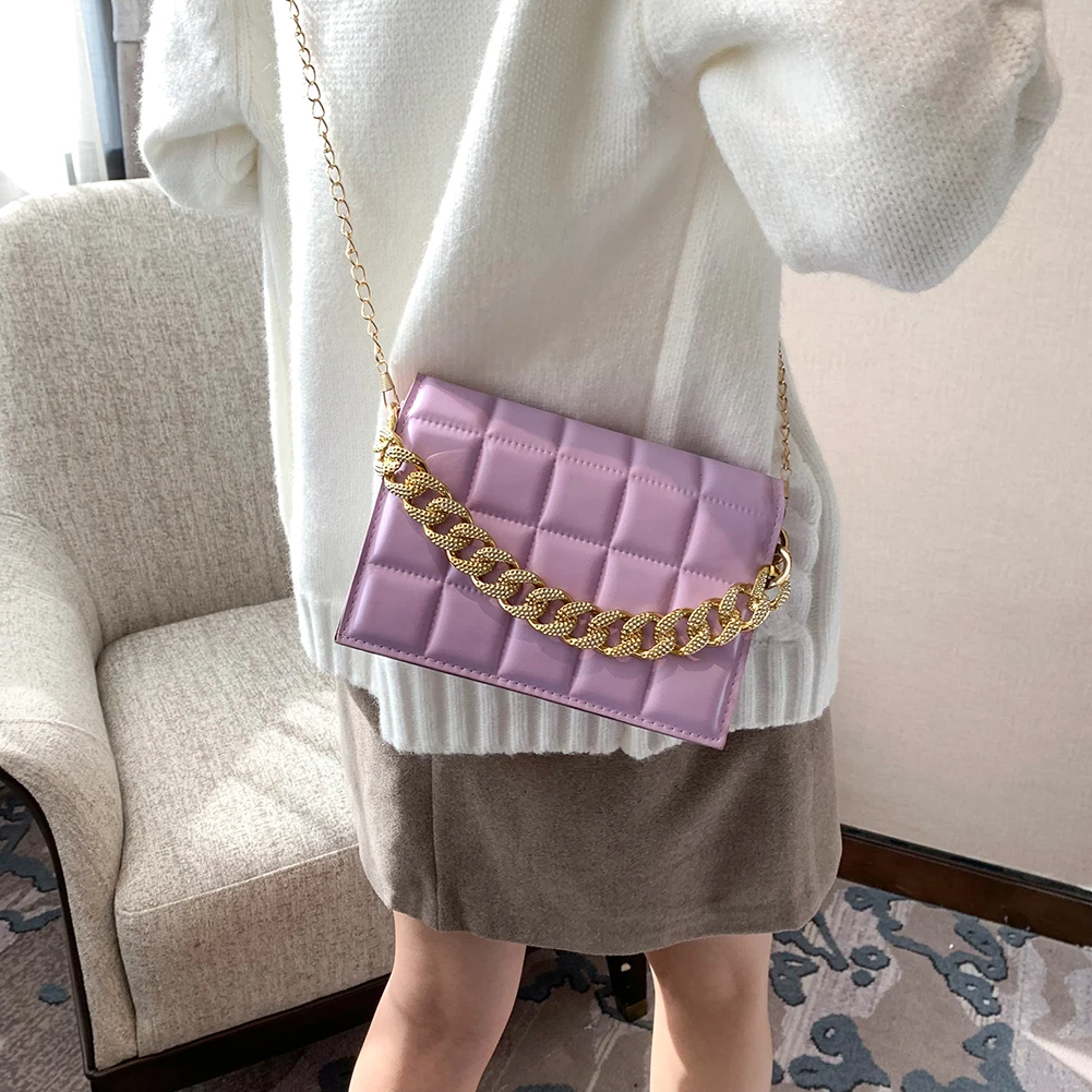 Модная женская сумка INS, стеганая клетчатая сумка-конверт с рисунком, мягкая женская маленькая цепочка, клатч для вечерние 
Модная женская сумка INS, стеганая клетчатая сумка-конверт с рисунком, мягкая женская маленькая цепочка, клатч для вечерние