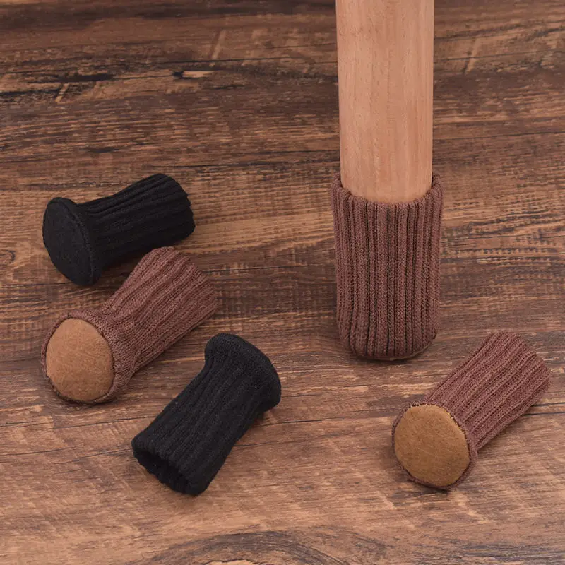Chair Legs Cover 24pcs Solid Knitted Black Noise Reduction Chair Foot Covers Modern Style Non-slip Universal Chair Leg Caps Chic
Chair Legs Cover 24pcs Solid Knitted Black Noise Reduction Chair Foot Covers Modern Style Non-slip Universal Chair Leg Caps Chic