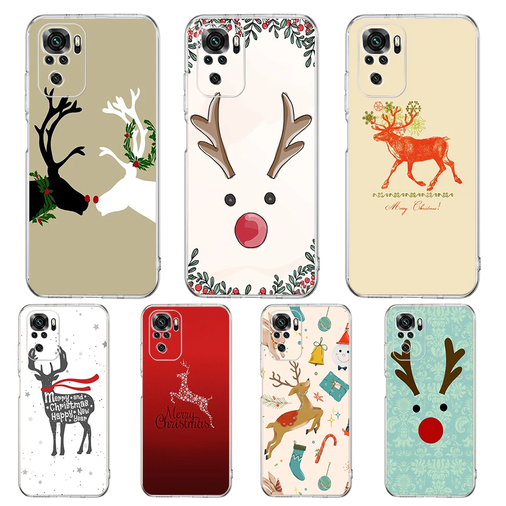 Christmas New Year Gifts Elk Snow Transparent Phone Case for Redmi Note 11 11T 10S 8A 9A 9C 7 8 9 10 K40 4G Plus Pro Soft Shell
Christmas New Year Gifts Elk Snow Transparent Phone Case for Redmi Note 11 11T 10S 8A 9A 9C 7 8 9 10 K40 4G Plus Pro Soft Shell