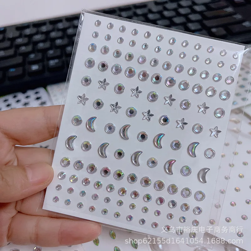 Glitter Face Jewelry Stickers Rhinestones Diamond Eyes Makeup Art Eyeliner Pearl Jewels Temporary Tattoo Party Body Makeup Tools
Glitter Face Jewelry Stickers Rhinestones Diamond Eyes Makeup Art Eyeliner Pearl Jewels Temporary Tattoo Party Body Makeup Tools