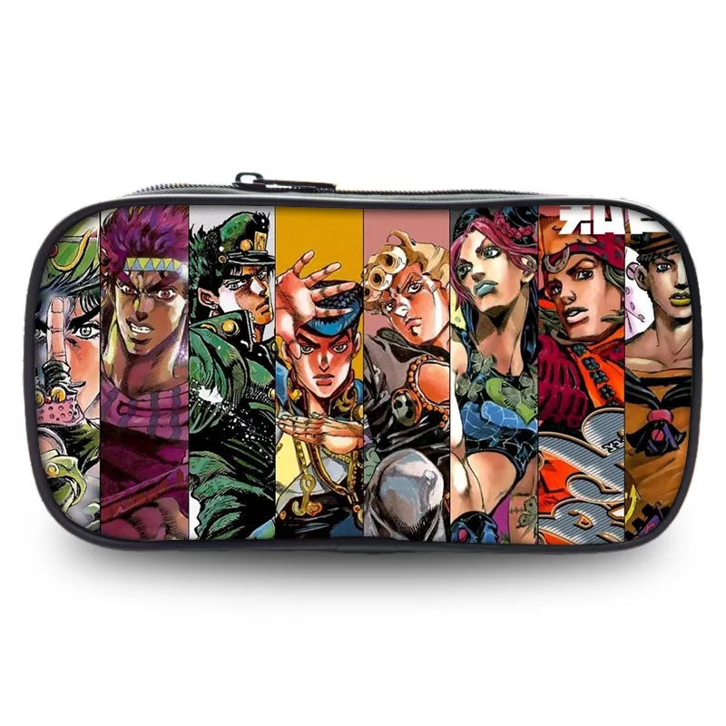 JoJo Bizarre Adventure Pencil Bags Anime Kira Yoshikage 3D Pencil Cases High Capacity Storage Stationery Supplies Stationary
JoJo Bizarre Adventure Pencil Bags Anime Kira Yoshikage 3D Pencil Cases High Capacity Storage Stationery Supplies Stationary