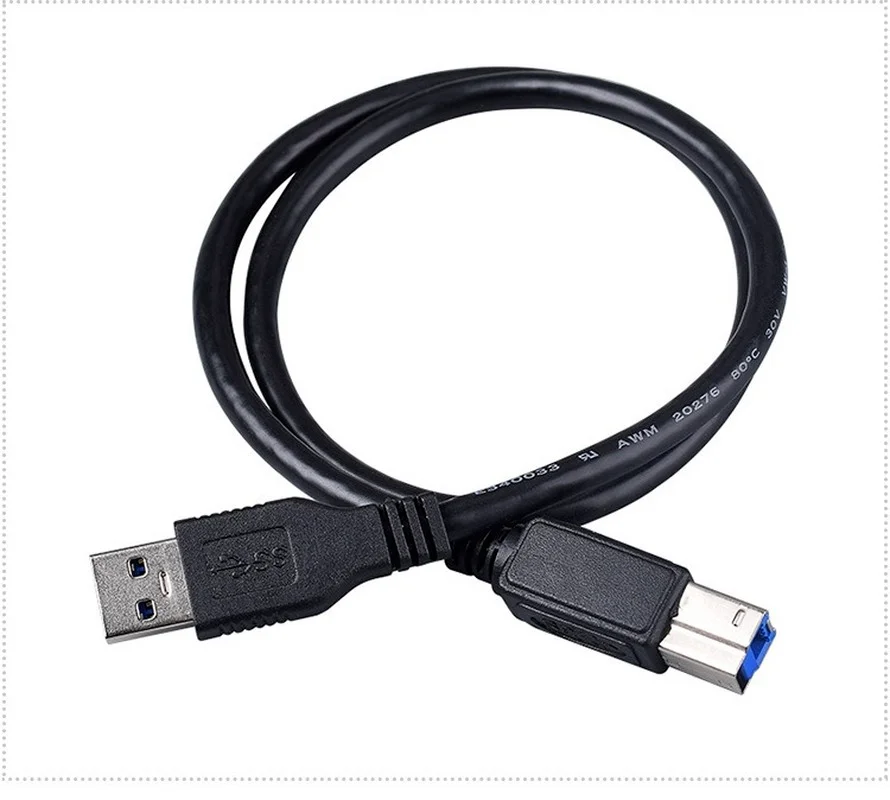 High Speed USB 3.0 Type A To B Male Data Sync Cord Printer Cable 0.3/0.5/1/1.8/3/5m
High Speed USB 3.0 Type A To B Male Data Sync Cord Printer Cable 0.3/0.5/1/1.8/3/5m