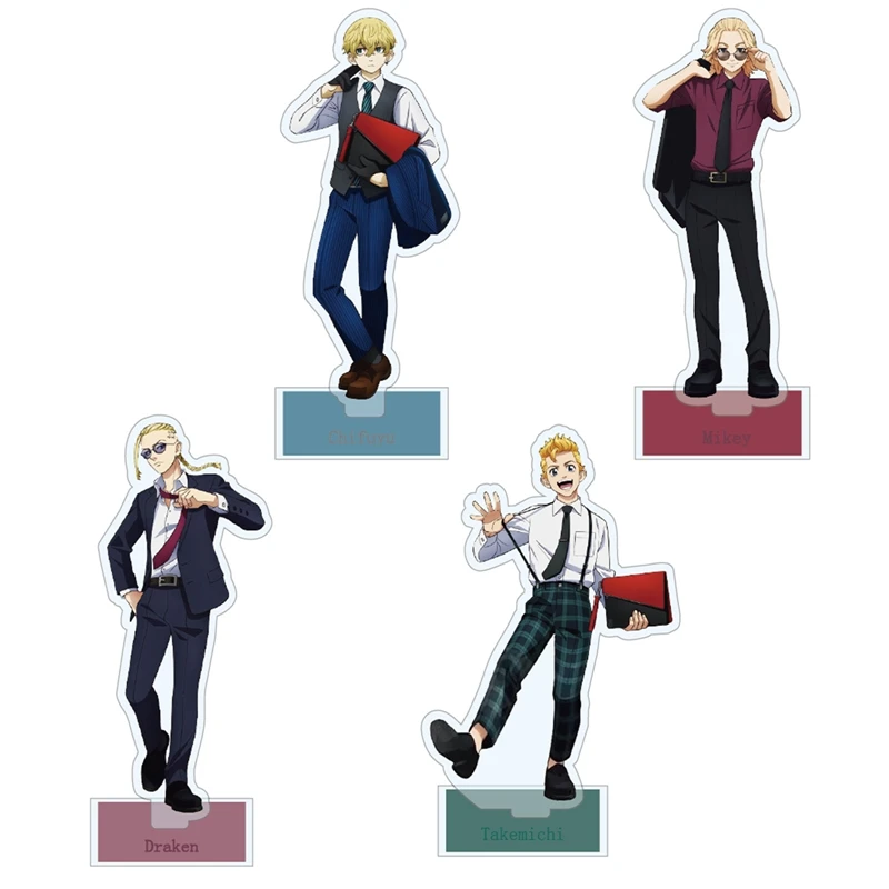 Tokyo Avengers Action Figure Cosplay Acrylic Stands Tokyo REvengers Keisuke Baji Kazutora Hanemiya Takashi Mitsuya Model Plates
Tokyo Avengers Action Figure Cosplay Acrylic Stands Tokyo REvengers Keisuke Baji Kazutora Hanemiya Takashi Mitsuya Model Plates