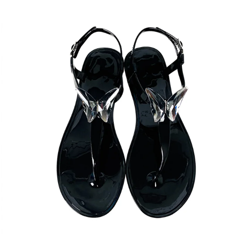 School Girls Transparent Sandalias With Buckle Strap PVC Jelly Beach Shoes Promotion 26CM Feet Length 36-42 Crystal Butterfully
School Girls Transparent Sandalias With Buckle Strap PVC Jelly Beach Shoes Promotion 26CM Feet Length 36-42 Crystal Butterfully
