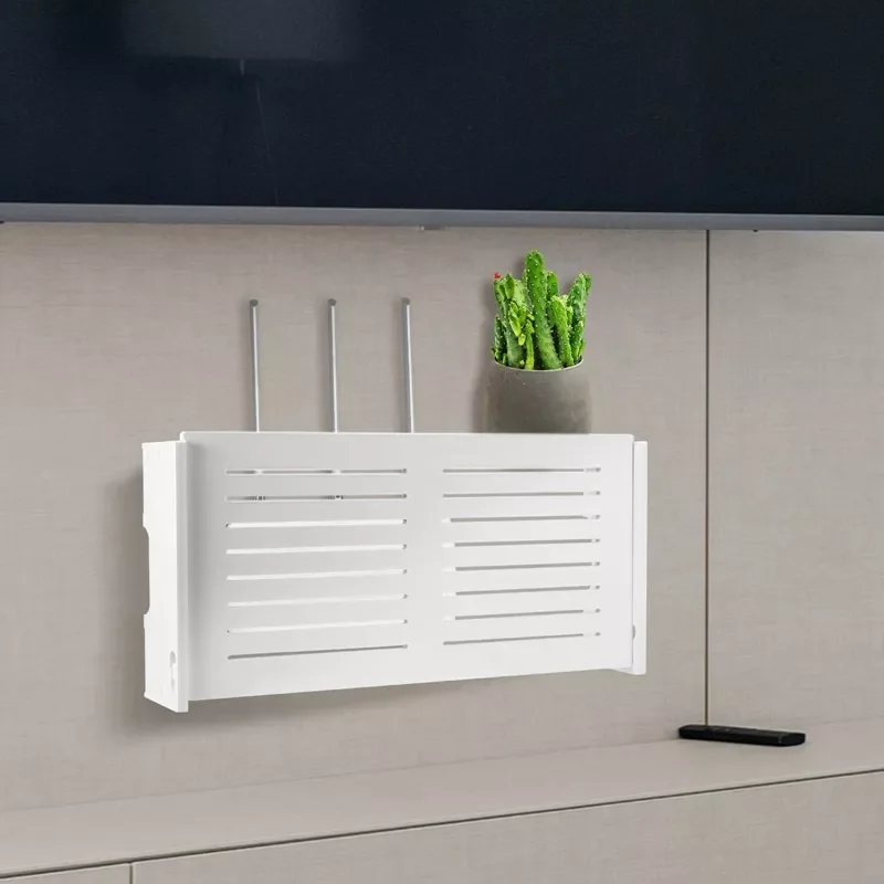NEW Wifi Router Storage Box Wall Mounted Wireless Panel Shelf Plug Board Bracket Cable Organizer Home Decor
NEW Wifi Router Storage Box Wall Mounted Wireless Panel Shelf Plug Board Bracket Cable Organizer Home Decor
