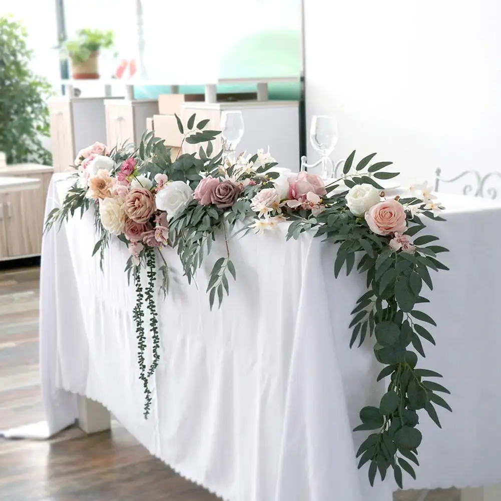 NEW Outdoor Wedding Imitation Garland Table Flower Wedding Centerpieces Table Decor Arch Backdrop Decorations
NEW Outdoor Wedding Imitation Garland Table Flower Wedding Centerpieces Table Decor Arch Backdrop Decorations