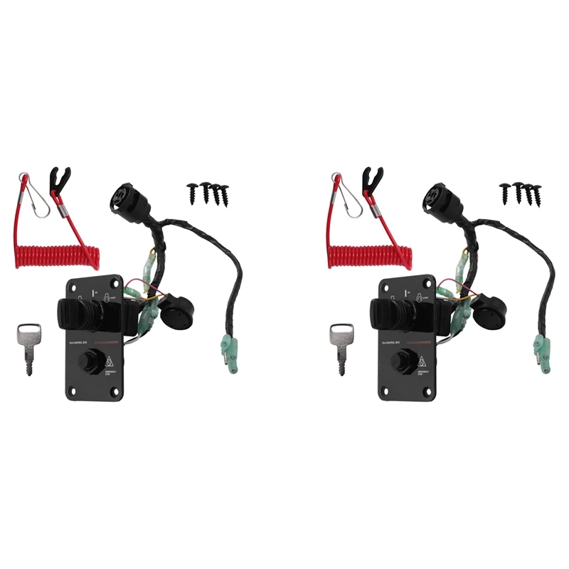 2X Outboard Single Engine Key Switch Panel For Yamaha 704-82570-12-00 704-82570-08-00 704-82570 704-82570-11-00
2X Outboard Single Engine Key Switch Panel For Yamaha 704-82570-12-00 704-82570-08-00 704-82570 704-82570-11-00