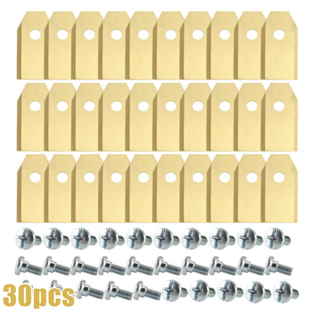 Titanium Blades Metal Sheets 30Pcs 0.75mm For Robot R38Li R40Li Lawn Mower For McCulloch ROB R600 210C 220AC 105 310 315 315X
Titanium Blades Metal Sheets 30Pcs 0.75mm For Robot R38Li R40Li Lawn Mower For McCulloch ROB R600 210C 220AC 105 310 315 315X