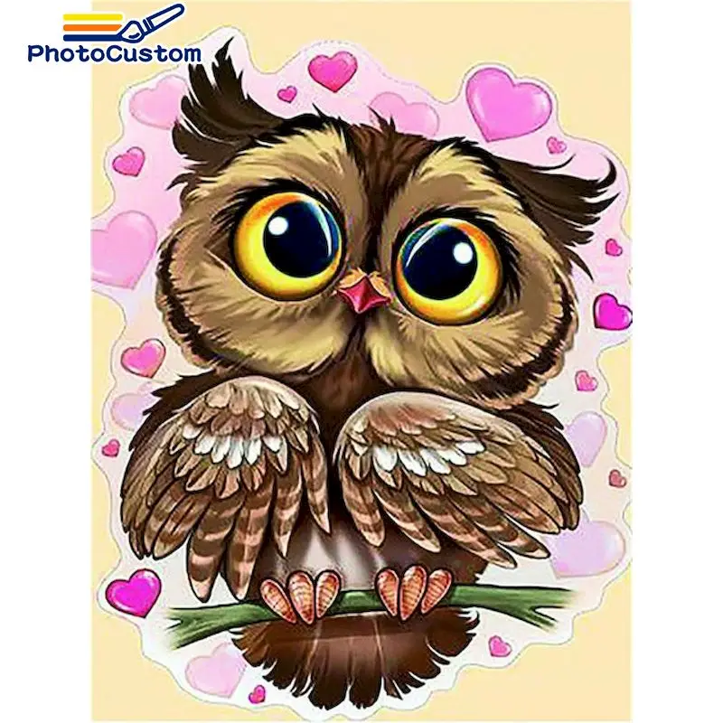 PhotoCustom Diamond Painting New Owl Animals DIY Diamond Mosaic Full Round/Square Embroidery Handmade Gift wall art
PhotoCustom Diamond Painting New Owl Animals DIY Diamond Mosaic Full Round/Square Embroidery Handmade Gift wall art
