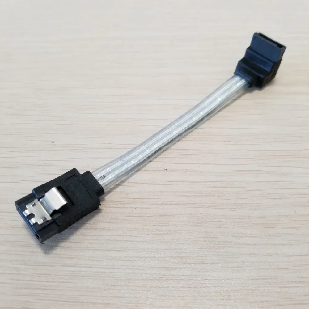 DC ATX Mini ITX SATA 90 Degree Right Angled Host Case Mainboard HDD Data Cable Ultrashort Super Soft 10CM
DC ATX Mini ITX SATA 90 Degree Right Angled Host Case Mainboard HDD Data Cable Ultrashort Super Soft 10CM