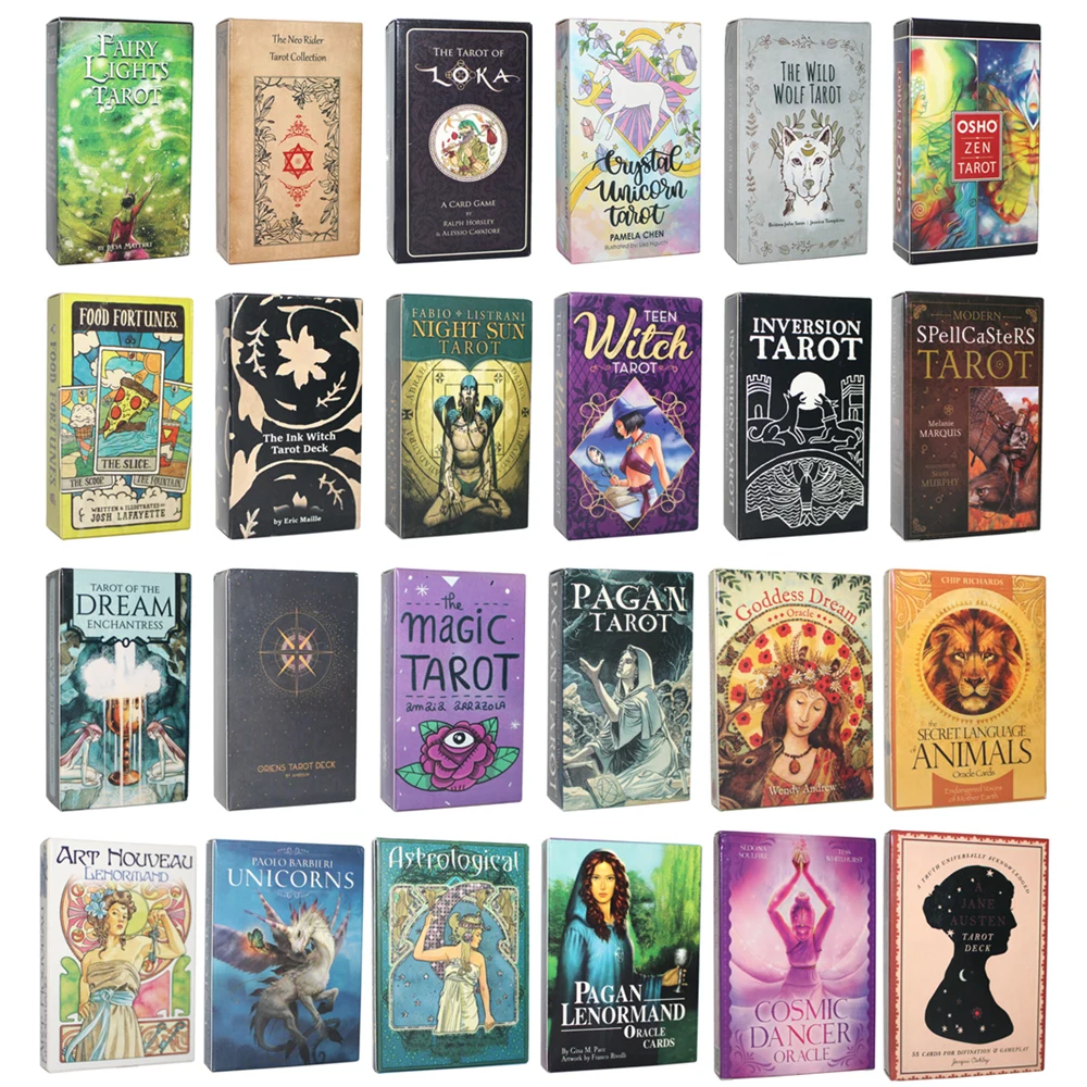 2022 101-124# Magical tarot Classic tarot mysterious tarot family party cards game tarot tarot cards tarot cards oracle deck
2022 101-124# Magical tarot Classic tarot mysterious tarot family party cards game tarot tarot cards tarot cards oracle deck