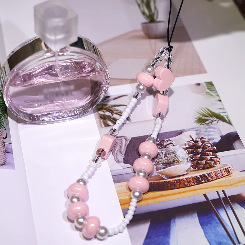 Rainbow Mobile Phone Strap Simple Bracelet Handmade Bead Chain Phone Charm Anti-lost Lanyard Diy Hang Rope Lanyards Accessories
Rainbow Mobile Phone Strap Simple Bracelet Handmade Bead Chain Phone Charm Anti-lost Lanyard Diy Hang Rope Lanyards Accessories
