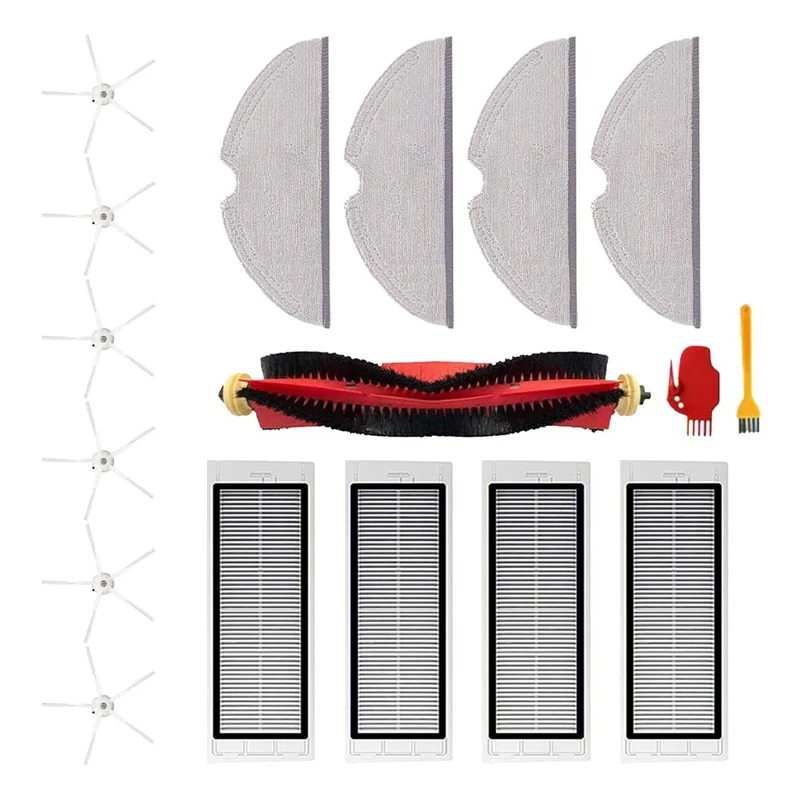 Replacement Parts Roller Brush Side Brushes Hepa Filters For Roborock S50 S51 Robot Vacuum Cleaner Accessories
Replacement Parts Roller Brush Side Brushes Hepa Filters For Roborock S50 S51 Robot Vacuum Cleaner Accessories