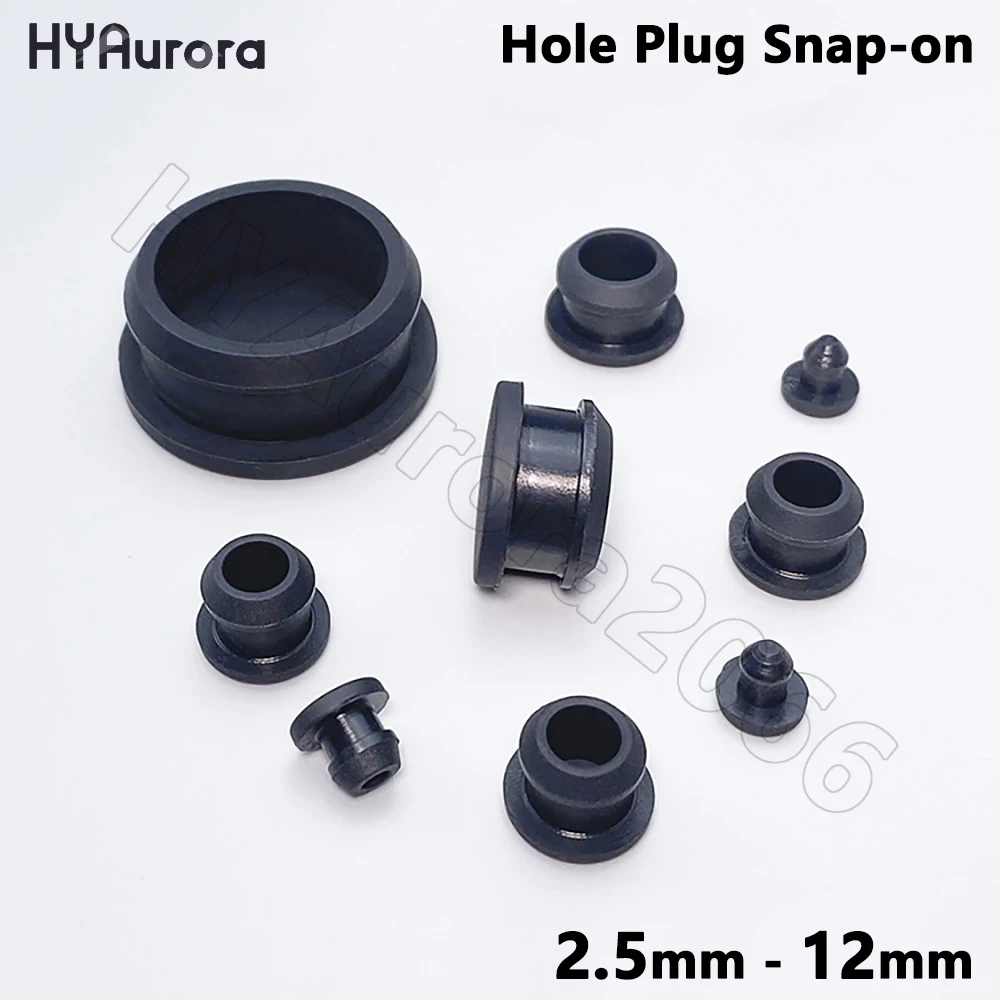 Заглушки для отверстий силиконовые черные 2.5-12 мм
Заглушки для отверстий силиконовые черные 2.5-12 мм