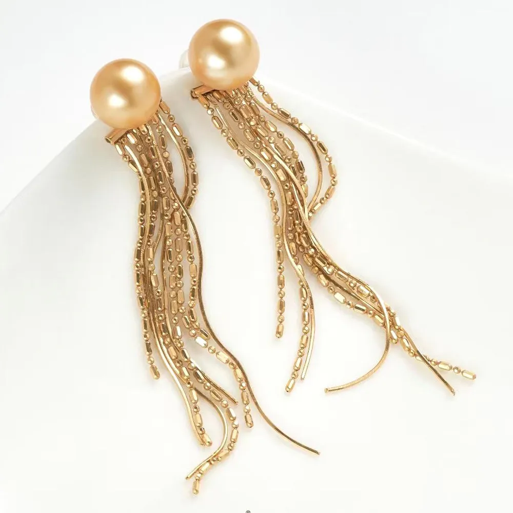 DIY Pearl Ear Stud Accessories S925 Sterling Silver Jewelry Fashion Tassel Ear Studs Female Empty Holder Fit 8-12mm Beads
DIY Pearl Ear Stud Accessories S925 Sterling Silver Jewelry Fashion Tassel Ear Studs Female Empty Holder Fit 8-12mm Beads