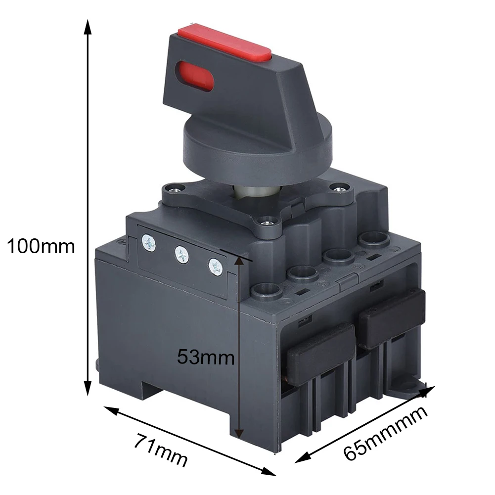 Photovoltaic Isolator DC-21B DC-PV1 10A/16A/32A/50A/63A 2P DC DC 1000V Photovoltaic Solar Circuit Breaker IP66
Photovoltaic Isolator DC-21B DC-PV1 10A/16A/32A/50A/63A 2P DC DC 1000V Photovoltaic Solar Circuit Breaker IP66