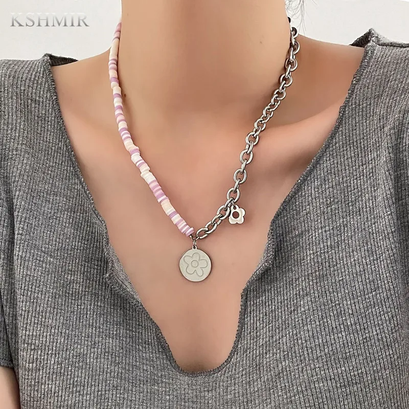 2022 New exquisitely designed color terracotta necklace for girls personalized flower pendant clavicle chain accessories
2022 New exquisitely designed color terracotta necklace for girls personalized flower pendant clavicle chain accessories