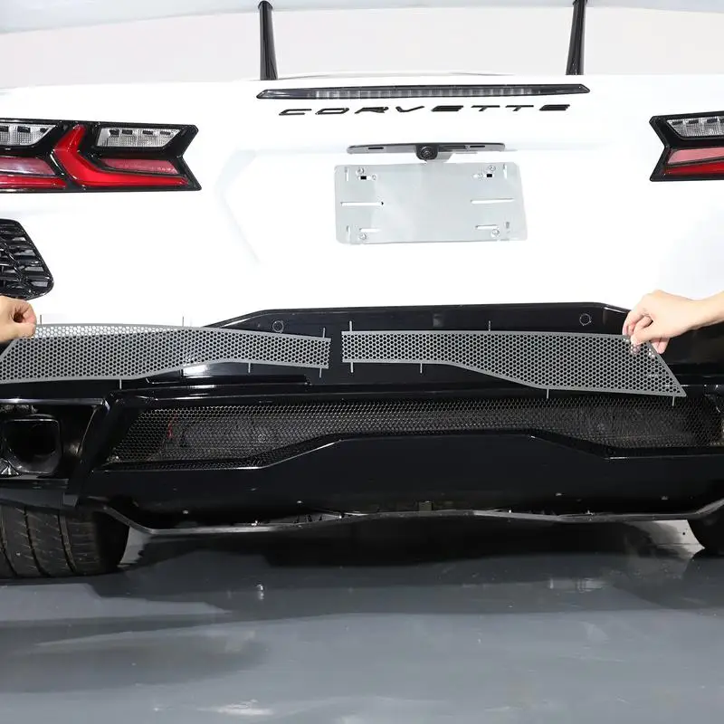 Для Chevrolet Corvette C8 Z51 2020 2021 2022 2023 нержавеющая сталь Серебристый Автомобильный задний бампер решетка защита автомобильные аксессуары
Для Chevrolet Corvette C8 Z51 2020 2021 2022 2023 нержавеющая сталь Серебристый Автомобильный задний бампер решетка защита автомобильные аксессуары