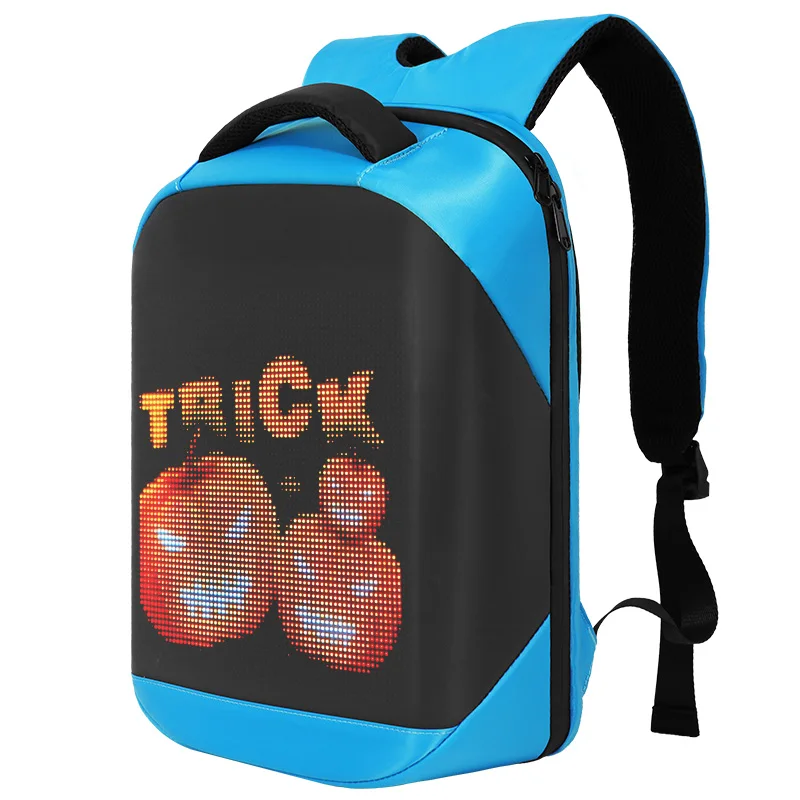 Creative LED Display Outdoor Waterproof Double Backpack Laptop Bag GPS Positioning Tracking Function Men's and Women's Backpacks
Creative LED Display Outdoor Waterproof Double Backpack Laptop Bag GPS Positioning Tracking Function Men's and Women's Backpacks