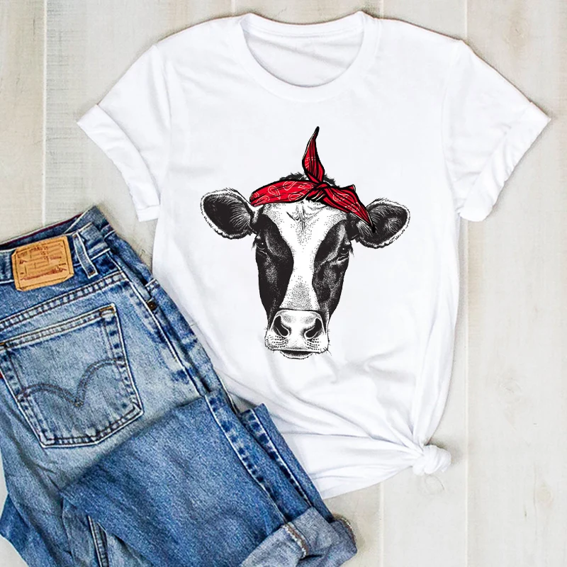 Women Lady Heifer Cattle Bull Cute Print Ladies Fashion Summer T Tee Tshirt Womens Nice Top Shirt Pretty Graphic T-shirt
Women Lady Heifer Cattle Bull Cute Print Ladies Fashion Summer T Tee Tshirt Womens Nice Top Shirt Pretty Graphic T-shirt