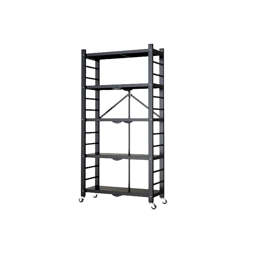 Kitchen Storage Rack Kitchen Shelf Foldable Portability High Capacity Provincial Space Black Household Simplicity
Kitchen Storage Rack Kitchen Shelf Foldable Portability High Capacity Provincial Space Black Household Simplicity