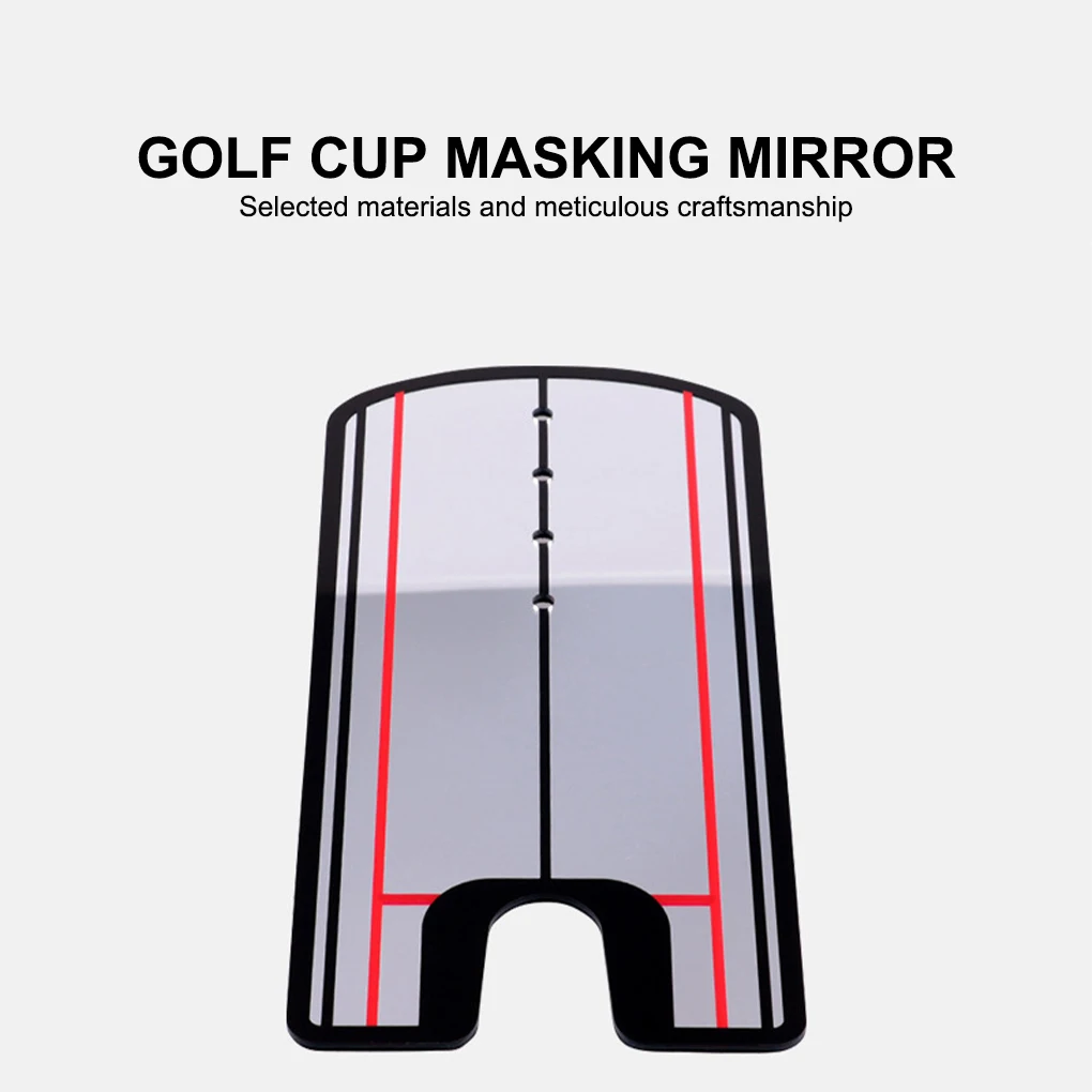 Multifunctional Putting Mirror Trainer For Improved Putting Skills Widely Putting Alignment Mirror 310*150*5MM
Multifunctional Putting Mirror Trainer For Improved Putting Skills Widely Putting Alignment Mirror 310*150*5MM
