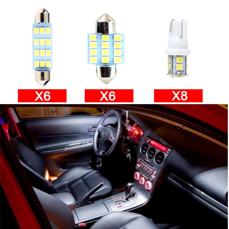 20PCS Automobile Combination Set Roof Light T10 Width Lights Double-Pointed Reading Lamps License Plate Light Indoor Lamp
20PCS Automobile Combination Set Roof Light T10 Width Lights Double-Pointed Reading Lamps License Plate Light Indoor Lamp