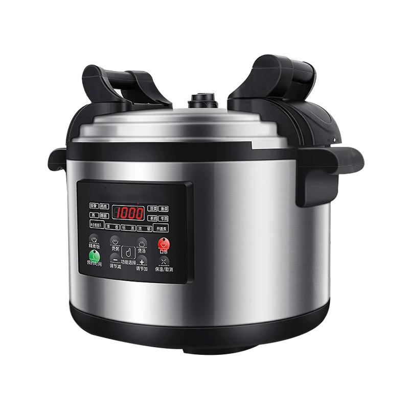 Hot Sales Large Capacity 15L/16L/18L/20L Cooking Pot Smart Multifunctional Stainless Steel Commercial Electric Pressure Cooker
Hot Sales Large Capacity 15L/16L/18L/20L Cooking Pot Smart Multifunctional Stainless Steel Commercial Electric Pressure Cooker