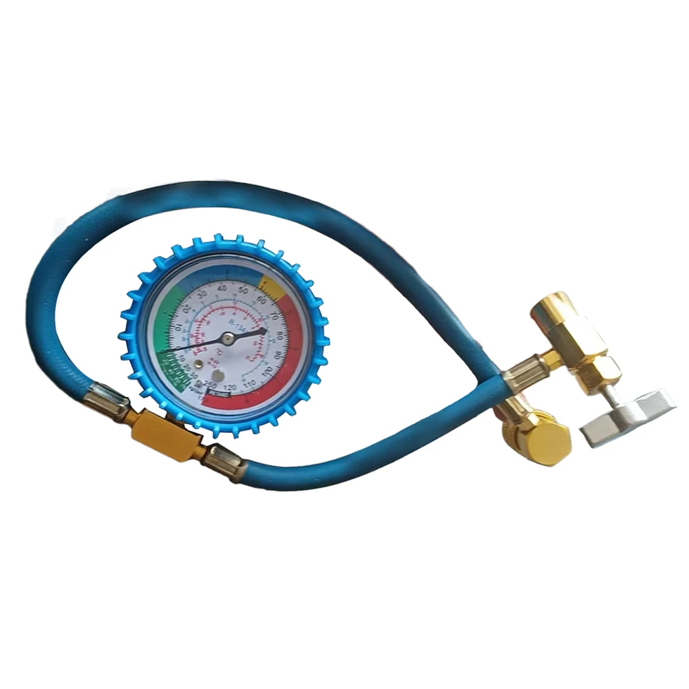 Universal Pressure Gauge Measuring Kit 1/4 Thread R134A Car Air Conditioning 1Refrigerant Recharge Hose Reparing Tools
Universal Pressure Gauge Measuring Kit 1/4 Thread R134A Car Air Conditioning 1Refrigerant Recharge Hose Reparing Tools