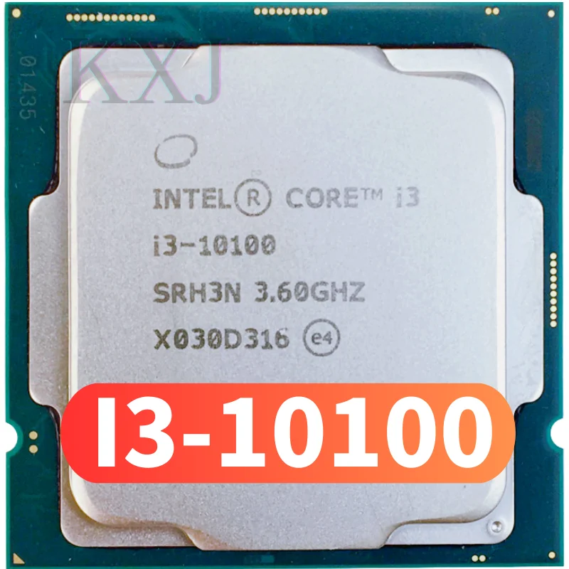 

Intel Core i3-10100 NEW i3 10100 3.6 GHz 4-core 8-thread CPU processor L2 = 1M L3 = 6m 65W LGA 1200 new but no fan
