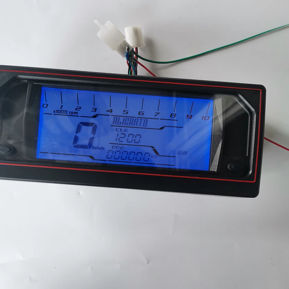 Motorcycle Speedometer LED Digital Odometer For Honda Offroad Motorbike Tachometer Meter Gauge Tachometer Adjustable
Motorcycle Speedometer LED Digital Odometer For Honda Offroad Motorbike Tachometer Meter Gauge Tachometer Adjustable
