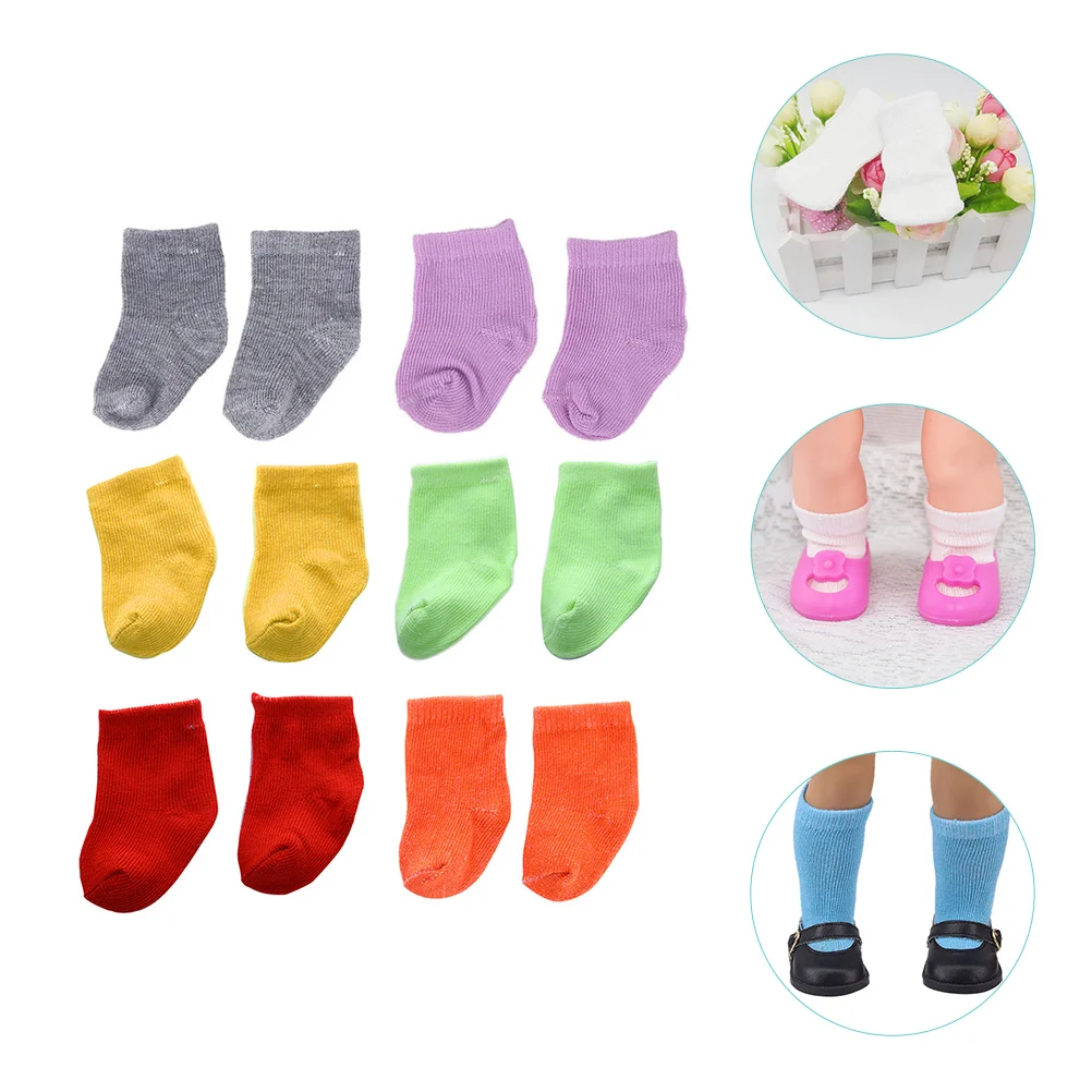 Doll Socks Baby Clothes American Dolls Girl Sock Accessories Shoes Costume 18 Inch Dressing Mini Girls Kids Boy Boys Cloth Hose 
Doll Socks Baby Clothes American Dolls Girl Sock Accessories Shoes Costume 18 Inch Dressing Mini Girls Kids Boy Boys Cloth Hose