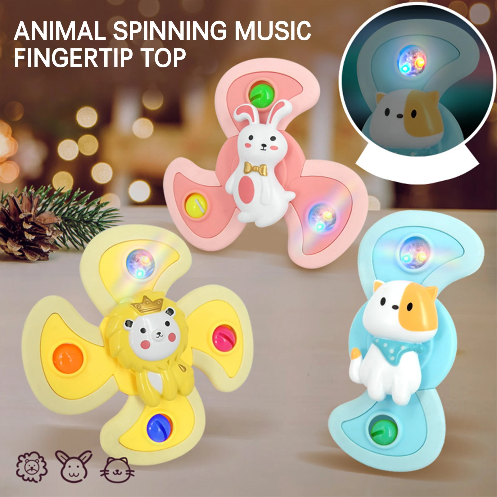 Suction Cup Spinners Toy Non toxic and Odorless Suitable for Kids Infants Boys Girls
Suction Cup Spinners Toy Non toxic and Odorless Suitable for Kids Infants Boys Girls