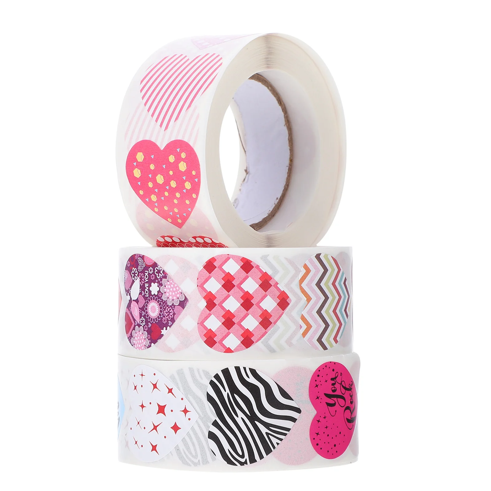 3 Rolls Valentines Day Stickers Valentine's Labels Round Tag Decals Envelop Scrapbook Gift Box
3 Rolls Valentines Day Stickers Valentine's Labels Round Tag Decals Envelop Scrapbook Gift Box