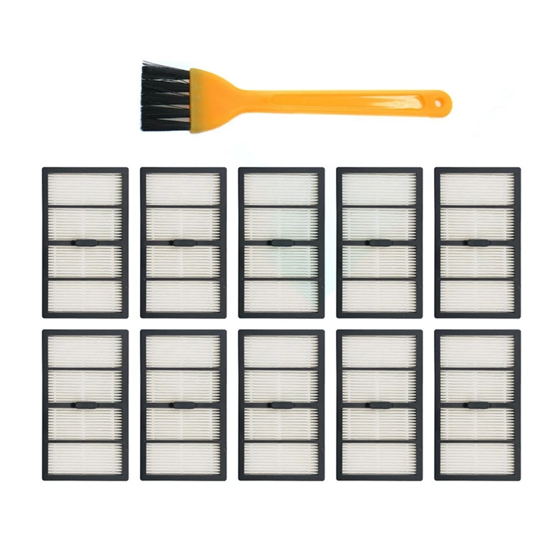 Replacement HEPA Filter For IROBOT ROOMBA S9+ (9550) S9 (9150) Robotic Vacuum Cleaner(10 Filters + 1 Cleaning Brush)
Replacement HEPA Filter For IROBOT ROOMBA S9+ (9550) S9 (9150) Robotic Vacuum Cleaner(10 Filters + 1 Cleaning Brush)