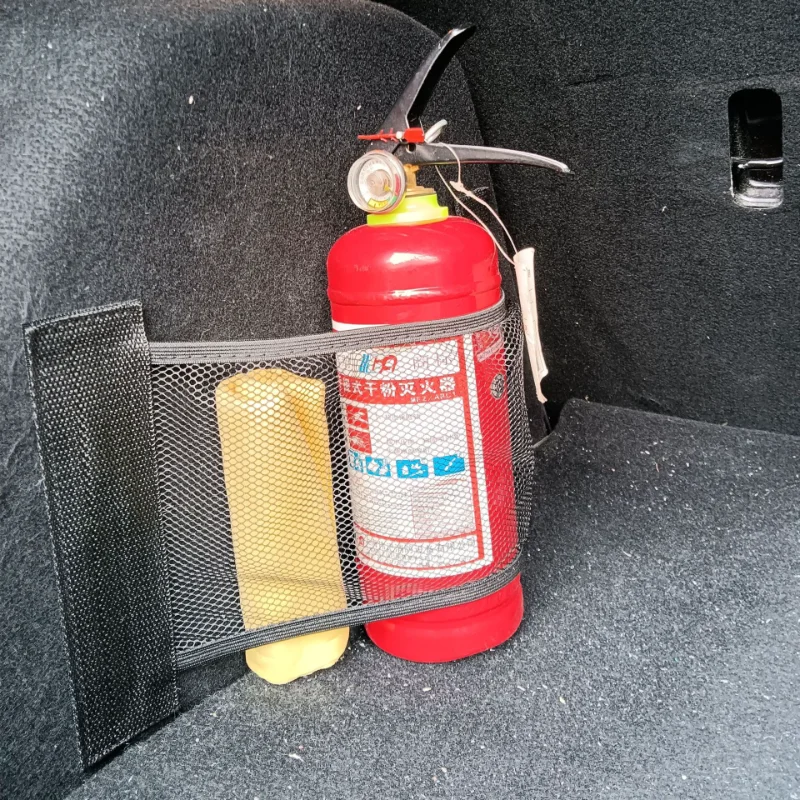 Car Trunk Elastic Mesh Fixed Straps Car Interior Organizer Extinguisher Storage Net Bag Seat Back Fixing Bag Auto Accessories
Car Trunk Elastic Mesh Fixed Straps Car Interior Organizer Extinguisher Storage Net Bag Seat Back Fixing Bag Auto Accessories