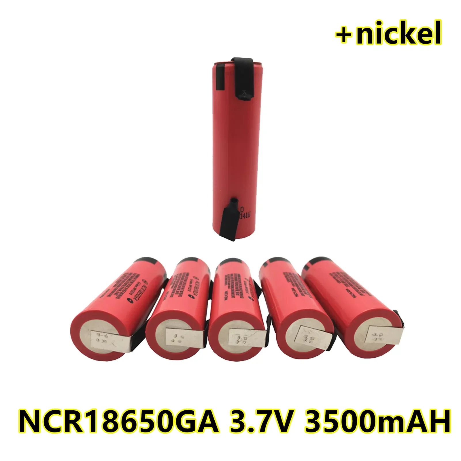 NEW2023 100% Original NCR 18650GA 30A Discharge 3.7 V 3500mAh 18650 toy Lithium Battery Flashlight + DIY Nickel
NEW2023 100% Original NCR 18650GA 30A Discharge 3.7 V 3500mAh 18650 toy Lithium Battery Flashlight + DIY Nickel