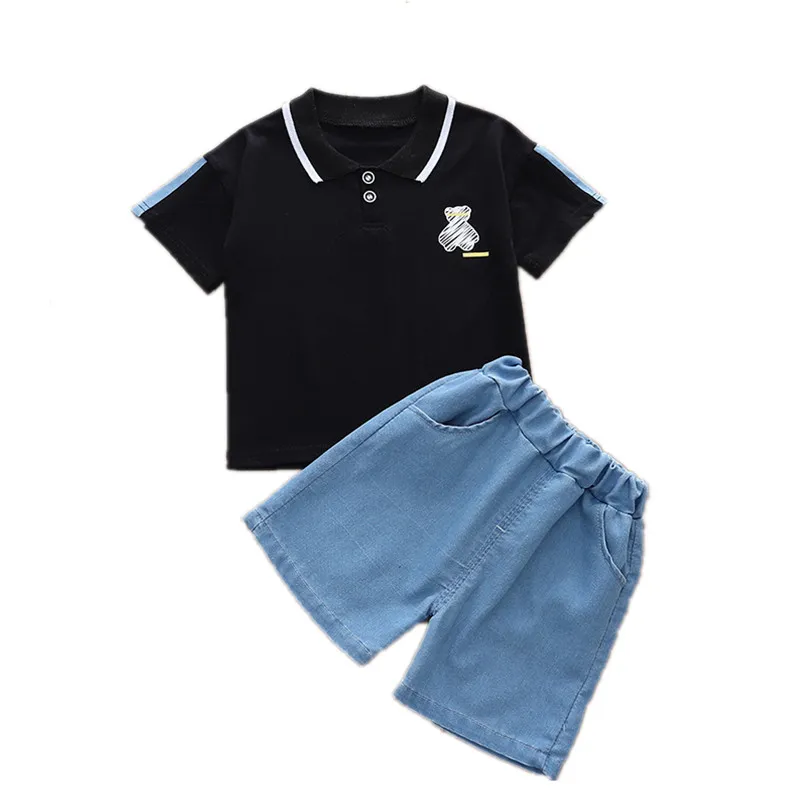 Летние комплекты одежды для мальчиков от 1 до 5 лет, детские модные футболки-поло и шорты, спортивные костюмы из 2 предметов для малышей, детск...
Летние комплекты одежды для мальчиков от 1 до 5 лет, детские модные футболки-поло и шорты, спортивные костюмы из 2 предметов для малышей, детск...