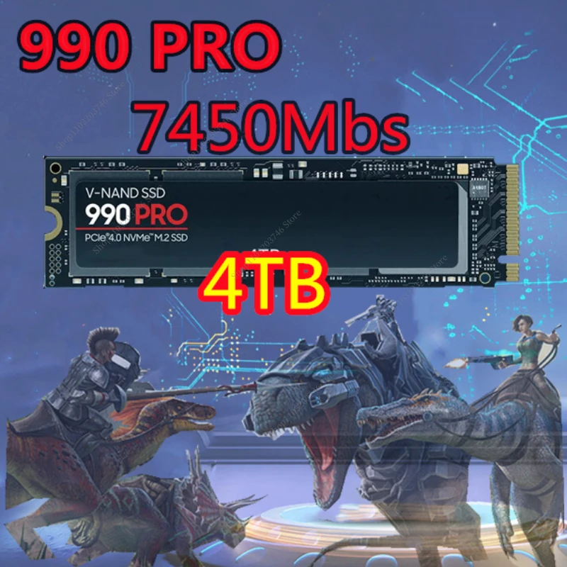 2024 New Original 990PRO SSD 1TB 2TB 4TB Internal Solid State Disk M2 2280 PCle Gen 4.0X4 NVME for PlayStation 5/Laptop/PS5/PC
2024 New Original 990PRO SSD 1TB 2TB 4TB Internal Solid State Disk M2 2280 PCle Gen 4.0X4 NVME for PlayStation 5/Laptop/PS5/PC