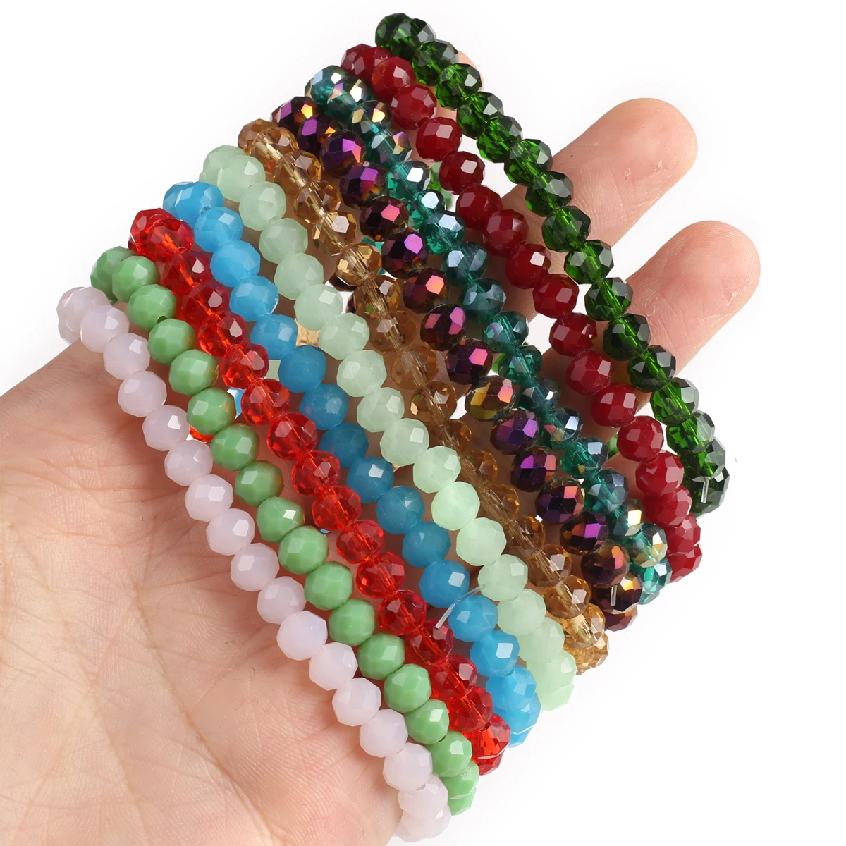 20PCS Wholesale Price Colorful Natural Semi-precious Stone Beads Bracelet Charming Jewelry Accessories Gifts for Women 
20PCS Wholesale Price Colorful Natural Semi-precious Stone Beads Bracelet Charming Jewelry Accessories Gifts for Women