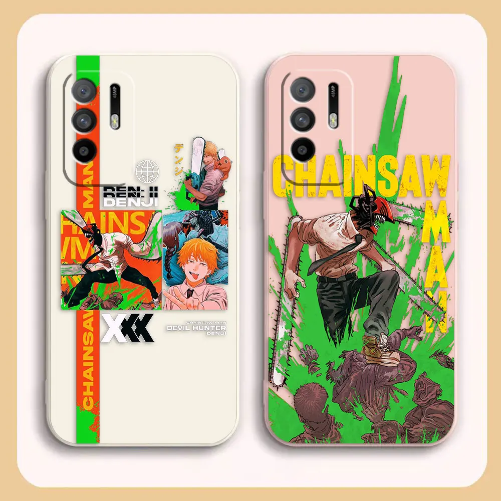 Case For OPPO A54 A55 A57 A91 A93 A92S A93S A94 A95 A96 4G 5G A15 Colour Simple Liquid Silicone Case Anime Chainsaw Man
Case For OPPO A54 A55 A57 A91 A93 A92S A93S A94 A95 A96 4G 5G A15 Colour Simple Liquid Silicone Case Anime Chainsaw Man