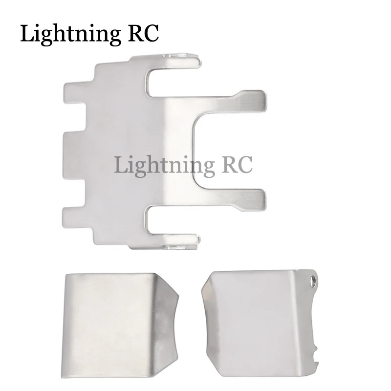 Stainless Steel Chassis Armor Skid Plate Axle Protector for 1/18 RC Crawler TRX4M Upgrade (4M-14) 
Stainless Steel Chassis Armor Skid Plate Axle Protector for 1/18 RC Crawler TRX4M Upgrade (4M-14)