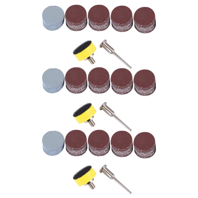 300Pcs 25Mm 1 Inch Sander Disc Sanding Disk 100-3000 Grit Paper With 1Inch Abrasive Polish Pad Plate + 1/8 Inch Shank
300Pcs 25Mm 1 Inch Sander Disc Sanding Disk 100-3000 Grit Paper With 1Inch Abrasive Polish Pad Plate + 1/8 Inch Shank