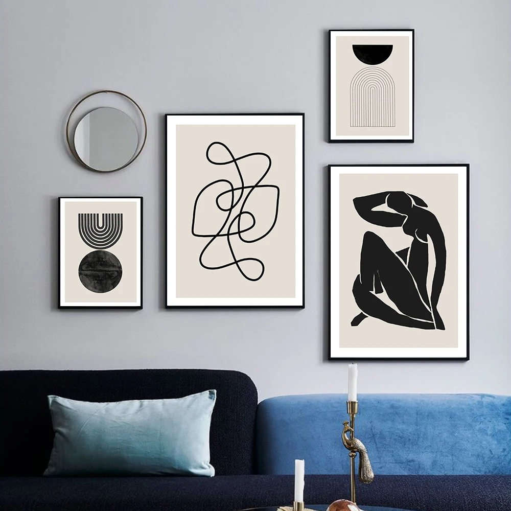 Abstract Matisse Body Line Art Sun Boho Posters Black Beige Canvas Paintings Wall Print Picture Living Room Interior Home Decor
Abstract Matisse Body Line Art Sun Boho Posters Black Beige Canvas Paintings Wall Print Picture Living Room Interior Home Decor