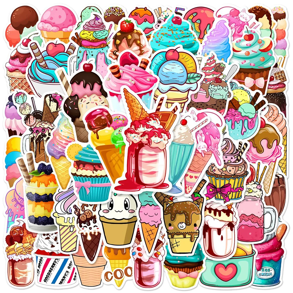 10/30/50PCS Kawaii Ice Cream Cute Cartoon Graffiti Stickers Decals Phone Car Laptop Notebook Diary Decoration Sticker Kids Toys
10/30/50PCS Kawaii Ice Cream Cute Cartoon Graffiti Stickers Decals Phone Car Laptop Notebook Diary Decoration Sticker Kids Toys