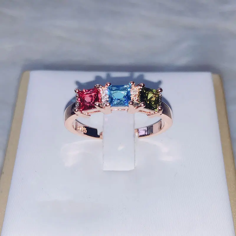 Japanese And Korean Version Of Rose Gold Color Crystal Ring Fashion Simple Female Romantic Gift
Japanese And Korean Version Of Rose Gold Color Crystal Ring Fashion Simple Female Romantic Gift